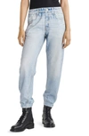 Rag & Bone Miramar Faux Jeans Cotton Joggers In Meadow Blue