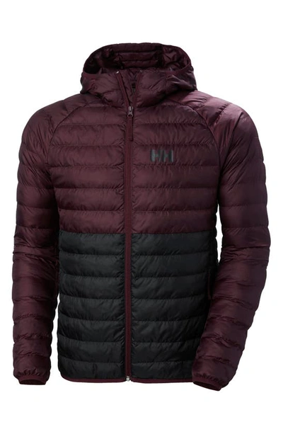 Helly Hansen Banff Water Repellent Insulated Puffer Jacket In Hickory