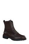 Paul Green Sheridan Lug Zip Bootie In Moro Combo