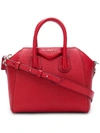 Givenchy - Antigona Mini Grained Leather Cross Body Bag - Womens - Red