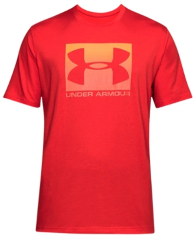 Under Armour Men's Charged Cotton Logo T-shirt In Red