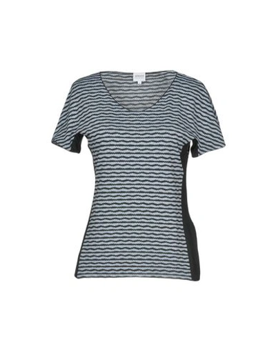 Armani Collezioni T-shirts In Sky Blue