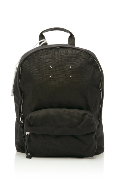 Maison Margiela Zip-detailed Shell Backpack In Black