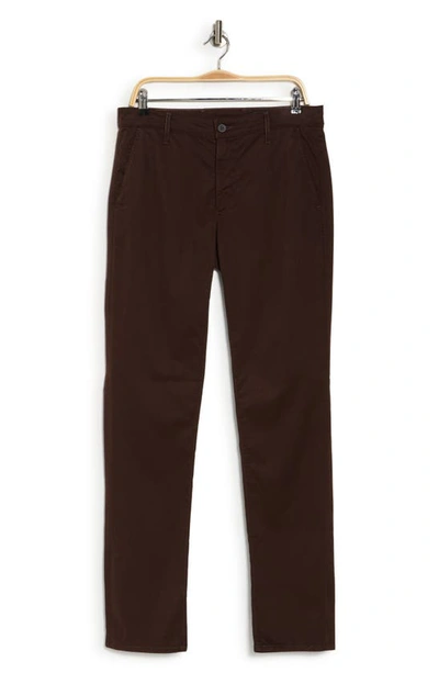 Ag Marshall Slim Fit Chinos In Raleigh Brown