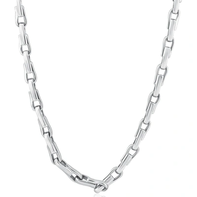 Pompeii3 Men's 14k Gold (68gram) Or Platinum (127gram) 5.5mm Link Chain Necklace 22" In Multi