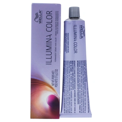 Wella I0087023 Illumina Color Permanent Creme Hair Color For Unisex - 5 35 Light Brown & Gold Red Violet -