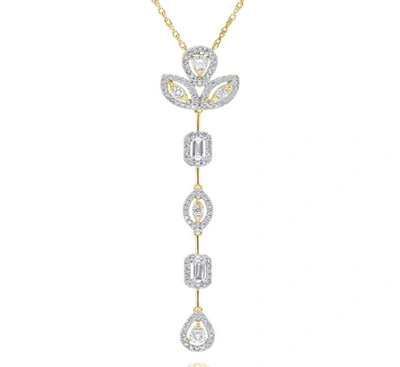 Diana M. Diamond Necklace In White