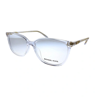 Michael Kors Santa Clara Mk 4067u 3015 55mm Womens Square Eyeglasses 55mm In Multi