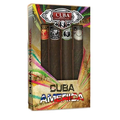 Cuba Amgnew 1.17 Oz. America Cologne Gift Set For Men, 4 Piece