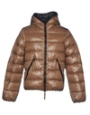 Duvetica Down Jackets In Light Brown
