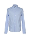 Daniele Alessandrini Solid Color Shirt In Sky Blue