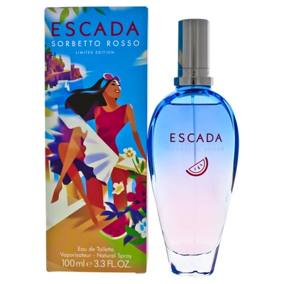 Escada Sorbetto Rosso By  For Women - 3.3 oz Edt Spray (limited Edition)