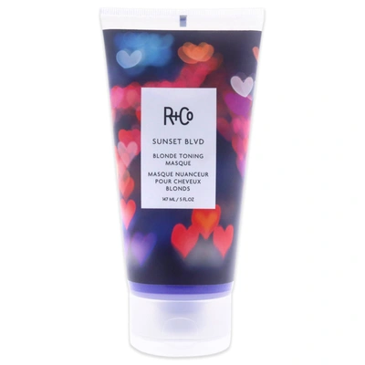 R + Co Sunset Blvd Blonde Toning Masque By R+co For Unisex - 5 oz Masque