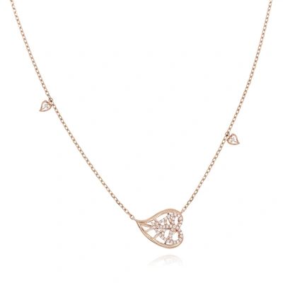 Diana M. Diamond Necklace In White