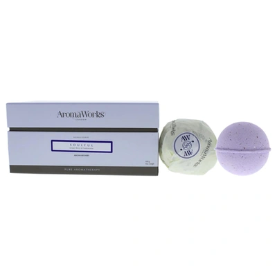Aromaworks I0085559 2 X 8.81 oz Soulful Aromabomb Duo Bar Soap For Unisex