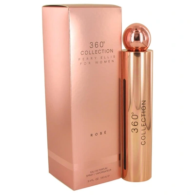 Perry Ellis 360 Collection Rose Eau De Parfum Spray For Womens