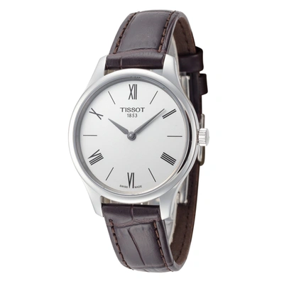 Tissot Women's T-classic 31mm Quartz Watch In Brown