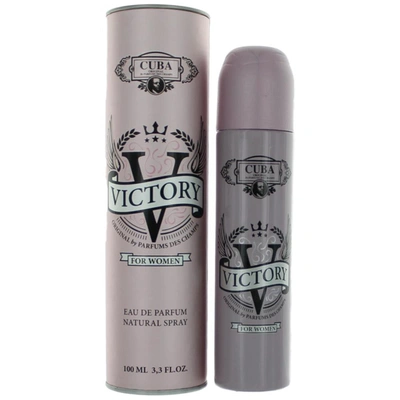 Cuba Awvic34s 3.4 oz Victory Eau De Parfum Spray For Women