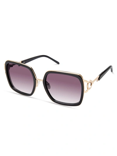 Guess Factory Oversized Square Sunglasses In Silver