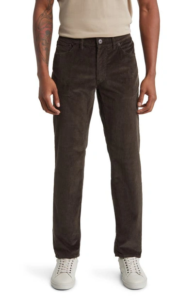 Brax Chuck Five-pocket Corduroy Pants In Deep Pine