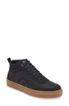 Loci Ten Mid Sneaker In Black/ Black/ Gum