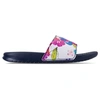 Nike Women's Benassi Jdi Print Slide Sandals, Blue