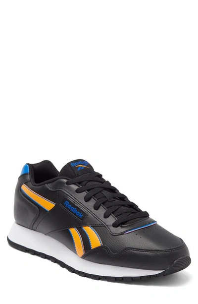 Reebok Glide Sneaker In Black/ Orange/ Cobalt