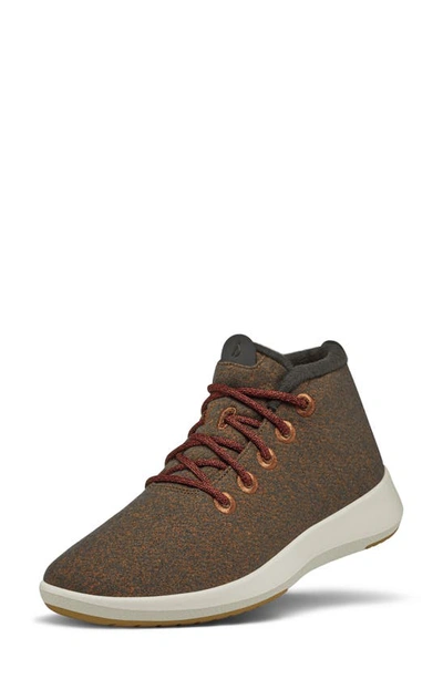 Allbirds Wool Runner Up Mizzle Sneaker In Terra/ White