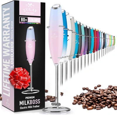 Zulay Kitchen Original Handheld Milk Frother In Multi