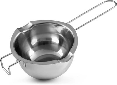 Zulay Kitchen Stainless Steel Double Boiler Chocolate Melting Pot In Silver