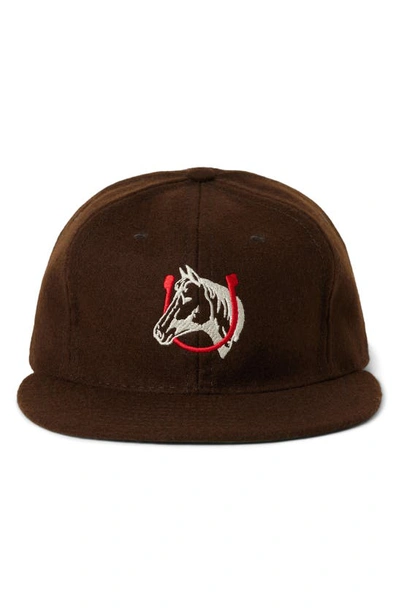 One Of These Days Ebbets Wool Baseball Cap In Brown