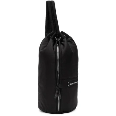 Mcq By Alexander Mcqueen Mcq Alexander Mcqueen Black Loveless Gym Backpack In 1000 Black
