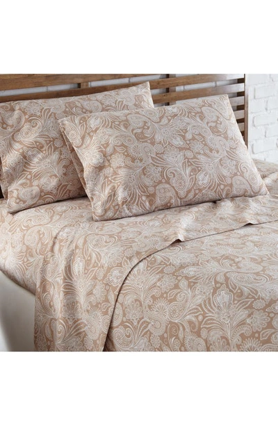 Southshore Fine Linens Perfect Paisley Pillow Cases In Taupe