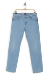 Hugo Boss Delaware Straight Leg Five Pocket Pants In Light/ Pastel Blue