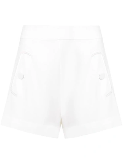 Derek Lam 10 Crosby Short With Pocket Detail - White