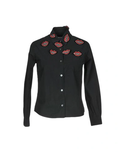 Jimi Roos Solid Color Shirts & Blouses In Black