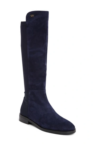 Stuart Weitzman Keelan Over-the-knee Boot In Nice Blue