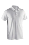Abacus Clark Golf Polo In White