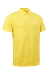 Abacus Clark Golf Polo In Yellow
