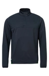 Abacus Gleneagles Thermo Golf Sweater In Navy Fairway