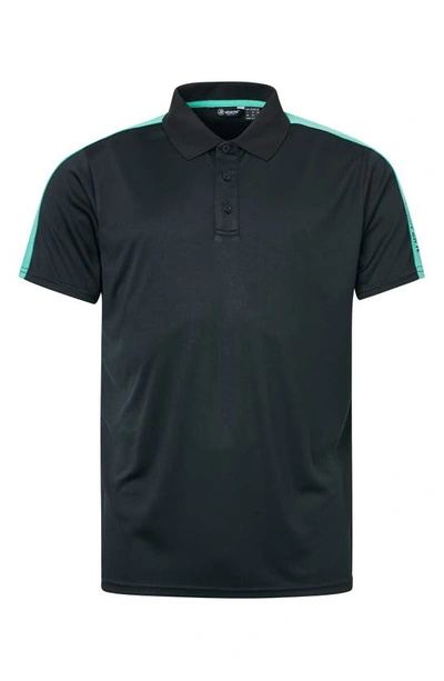 Abacus Bandon Drycool Golf Polo In Black Lagoon