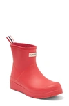 Hunter Original Play Rain Bootie In Bright Pink