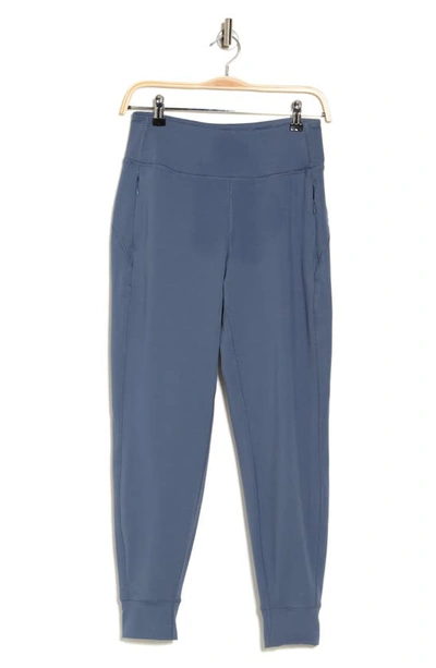 90 Degree By Reflex Greenwich Interlock Joggers In China Blue