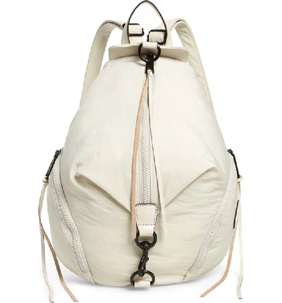 Rebecca Minkoff Julian Nylon Backpack - Ivory In Bone