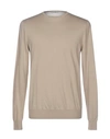 Paolo Pecora Sweaters In Beige