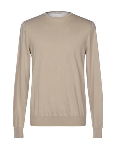 Paolo Pecora Sweaters In Beige