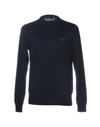Fred Perry Sweaters In Dark Blue
