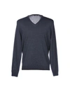 Roberto Collina Sweaters In Slate Blue