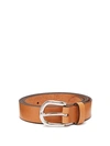 Isabel Marant - Zap Skinny Leather Waist Belt - Womens - Brown