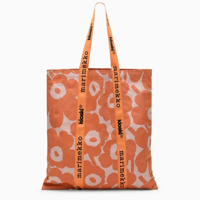 Marimekko Igelin Orange Tote Bag